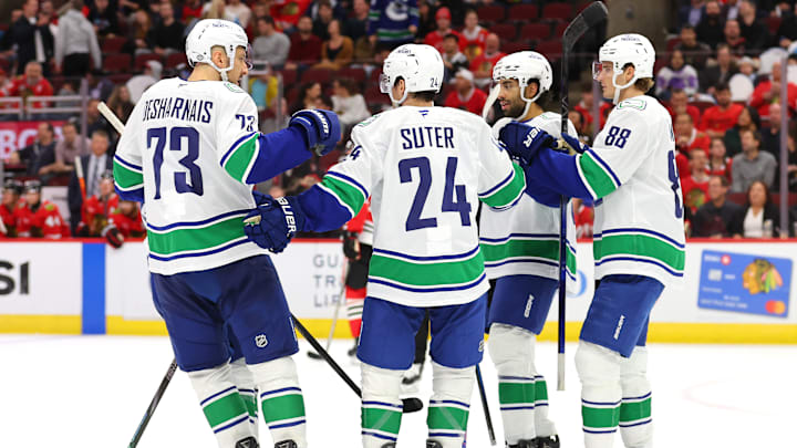 Vancouver Canucks v Chicago Blackhawks