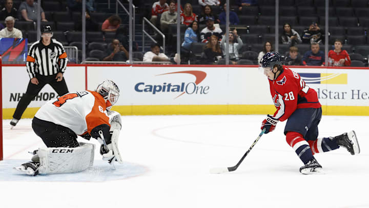 Andrew Cristall, Washington Capitals Mandatory Credit: Geoff Burke-Imagn Images