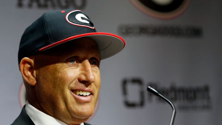 New UGA baseball coach Wes Johnson speaks to the media for the first time in Athens, Ga., on Tuesday, June 13, 2023.