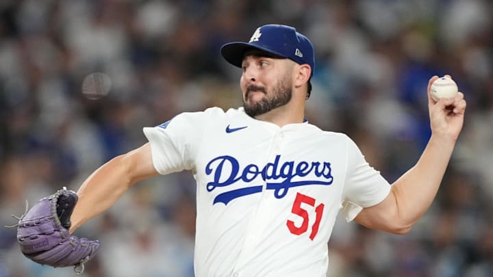 The Dodgers announced Alex Vesia's absence on the eve of the World Series.