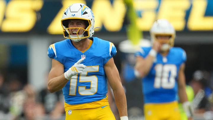 Los Angeles Chargers wide receiver Ladd McConkey.