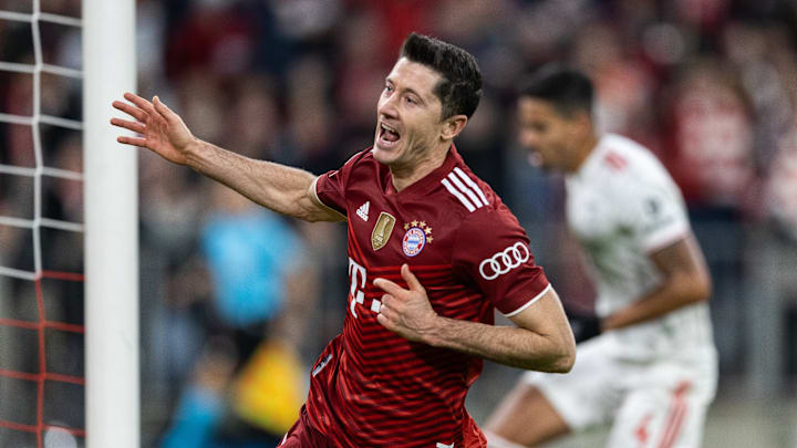 Schnürte im Hinspiel einen Doppelpack: Robert Lewandowski