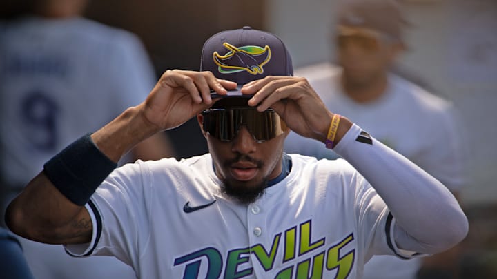 Chandler Simpson, the fastest man in baseball, made his MLB debut with the Rays this weekend.