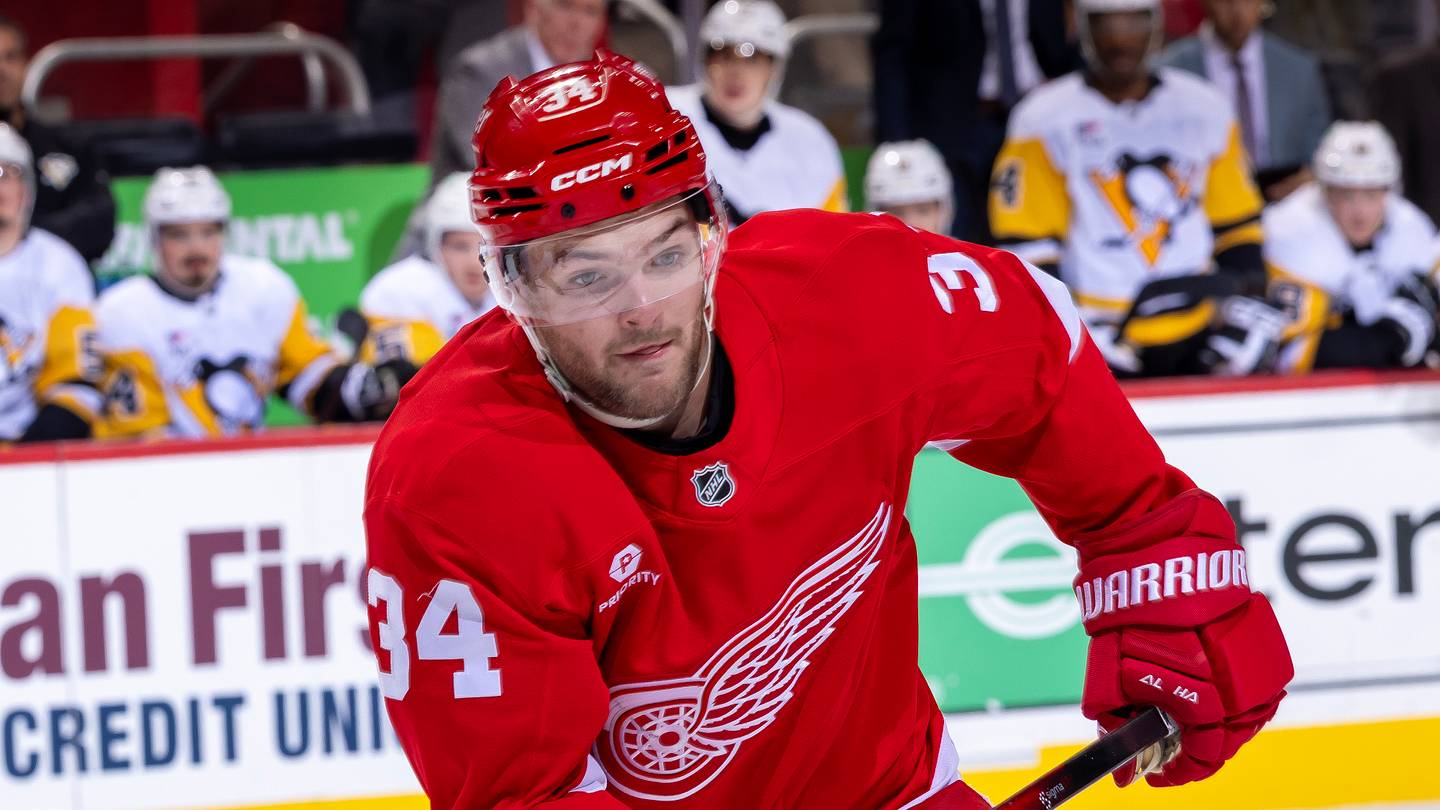 Red Wings make shocking roster change ahead of preseason finale