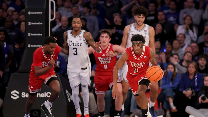 Texas Tech Red Raiders guard Jaylen Petty 