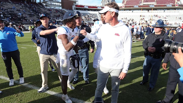 Lane Kiffin’s Ole Miss program is a near-guarantee to head to the College Football Playoff after a win over Mississippi State.