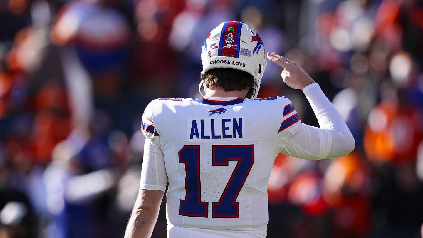 Josh Allen's Brilliant Answer to Marriage-Related Question One Year After Wedding