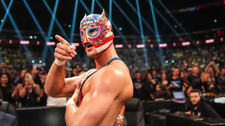 El Grande Americano on Monday Night Raw