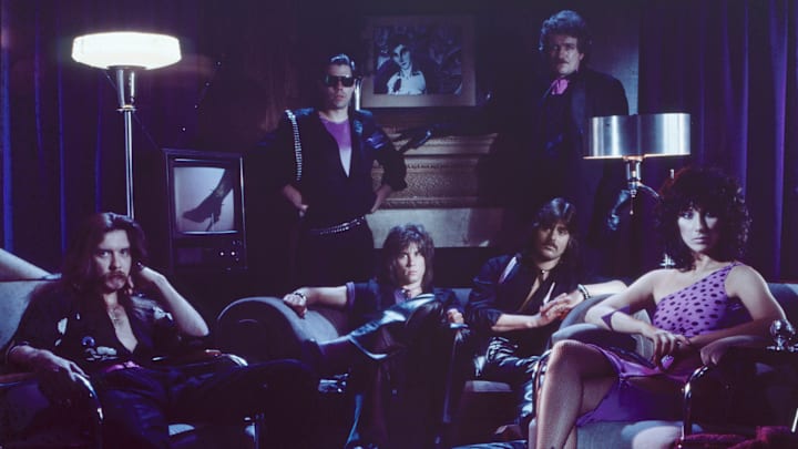 Can you spot the famous solo artist in this picture?