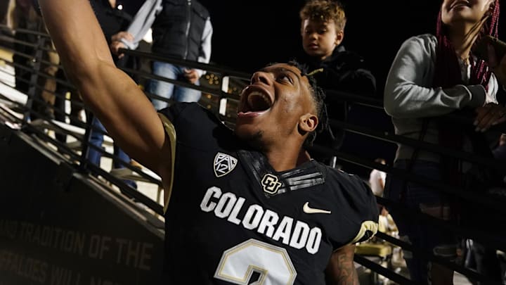 Nov 6, 2021; Boulder, Colorado, USA; Colorado Buffaloes wide receiver Brenden Rice (2) has transferred to USC football.
