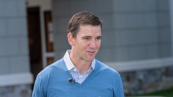 Eli Manning shared a funny story about a request Jaxson Dart made Eli Manning shared a funny story about a request Jaxson Dart made