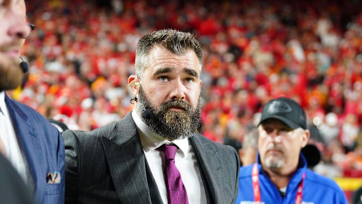 Former NFL player and ESPN commentator Jason Kelce.