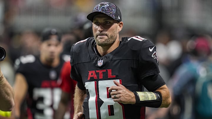 Kirk Cousins has yet to start a game for the Falcons this year