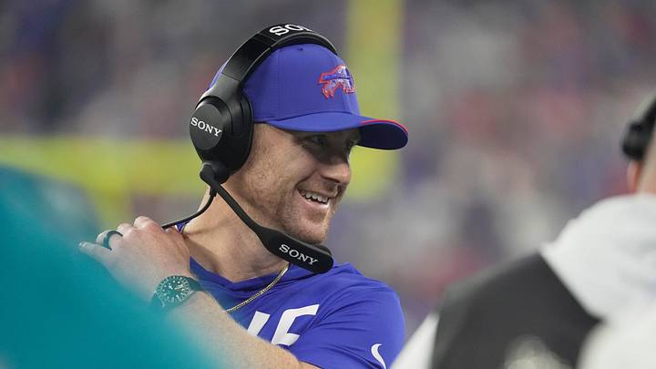 Buffalo Bills head coach Joe Brady
