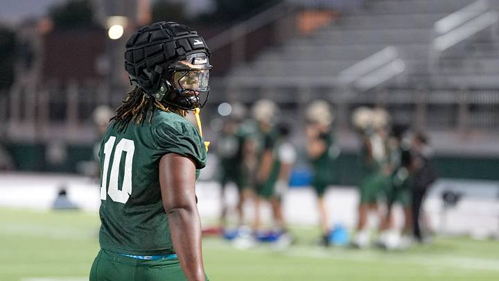 Edmond Santa Fe football player Jae’Lin Battle Edmond Santa Fe football player Jae’Lin Battle