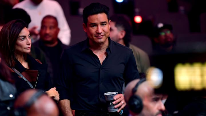 Jan 18, 2025; Inglewood, California, USA; Mario Lopez. Jan 18, 2025; Inglewood, California, USA; Mario Lopez.