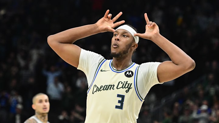 Milwaukee Bucks center Myles Turner is an interesting prop target on Monday.