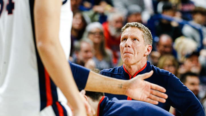Gonzaga head coach Mark Few.
