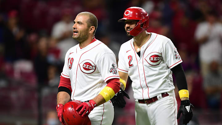 Cincinnati Reds sluggers Joey Votto and Nick Castellanos