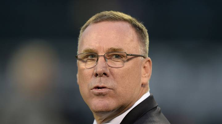 Nov 20, 2014; Oakland, CA, USA; Kansas City Chiefs general manager John Dorsey during the game against the Oakland Raiders at O.co Coliseum. Mandatory Credit: Kirby Lee-USA TODAY Sports