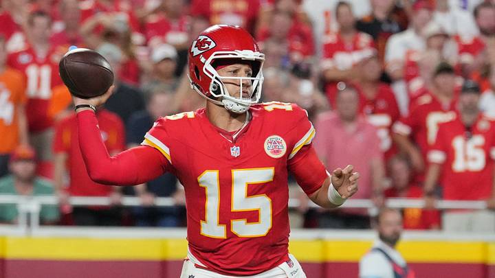 Patrick Mahomes, Chiefs. Patrick Mahomes, Chiefs.