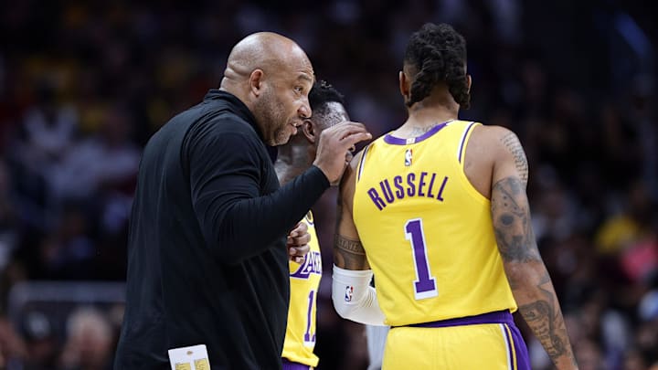 Darvin Ham, D'Angelo Russell, Los Angeles Lakers