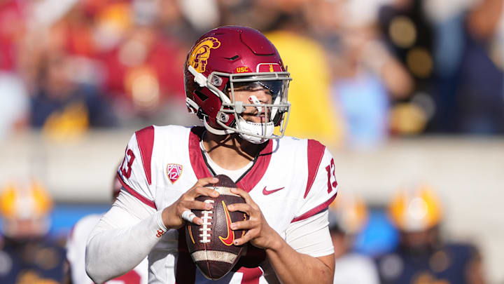 Caleb Williams USC Trojans UCLA Bruins Crosstown Rivalry College Football Arizona Wildcats California Golden Bears Pac-12 Caleb Williams USC Trojans UCLA Bruins Crosstown Rivalry College Football Arizona Wildcats California Golden Bears Pac-12