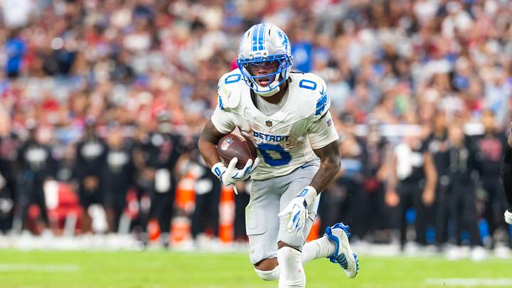 The Detroit Lions and running back Jahmyr Gibbs are favored at home in Week 8. The Detroit Lions and running back Jahmyr Gibbs are favored at home in Week 8.
