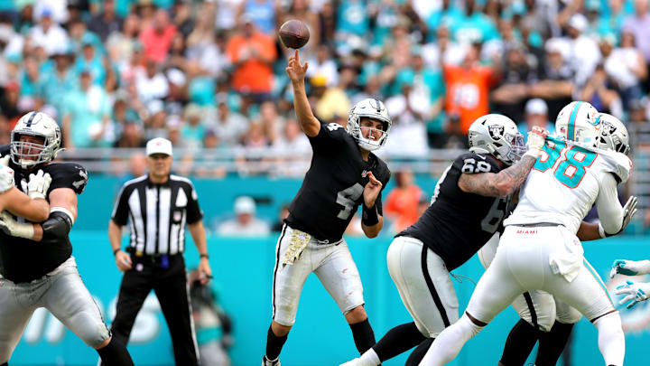 Las Vegas Raiders v Miami Dolphins