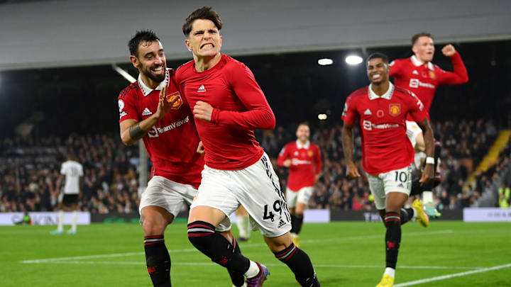 Garnacho struck the winner for United