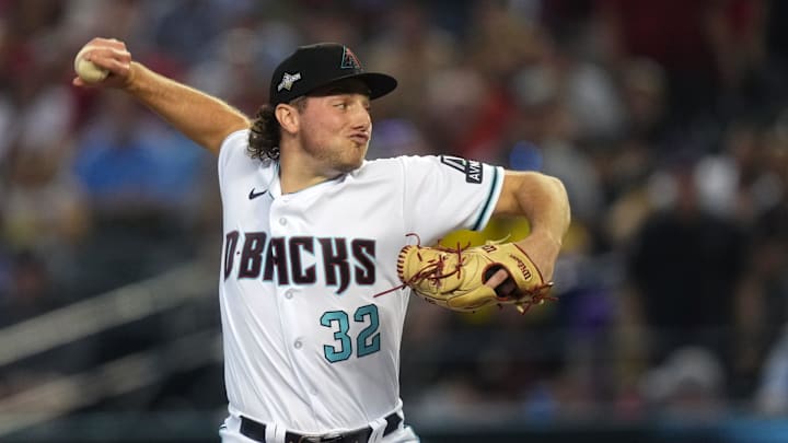 Arizona Diamondbacks starting pitcher Brandon Pfaadt.