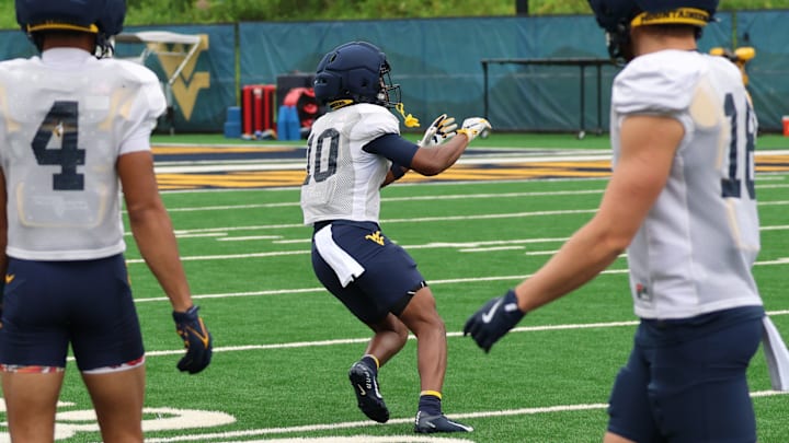 West Virginia University receiver Jarel Williams