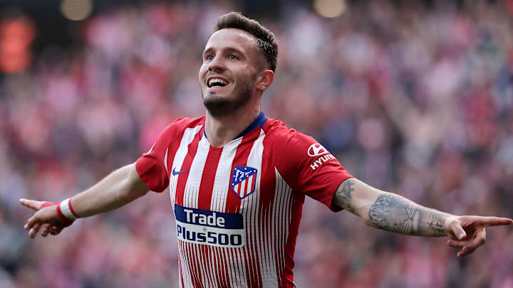 Saúl tem mais de 400 jogos pelo Atlético de Madrid 