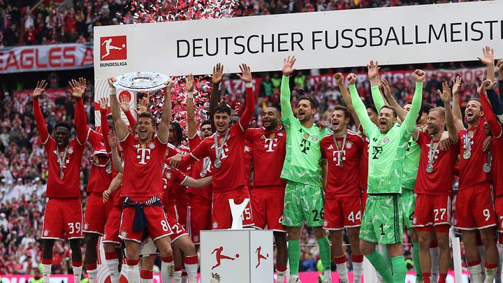 Vertrautes Bild: Bayern gewinnt die Bundesliga Vertrautes Bild: Bayern gewinnt die Bundesliga