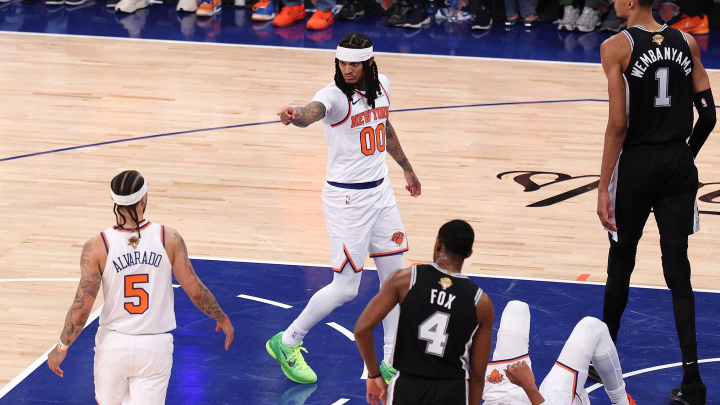 Jordan Clarkson turns back the clock to his Utah Jazz days in Game 3