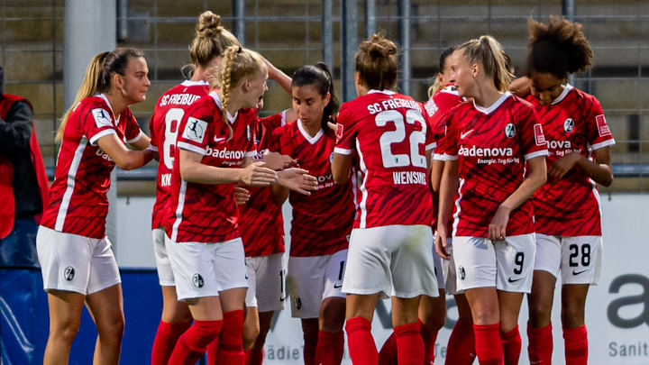 Sie wollen nächste Saison wieder die Favoritinnen ärgern: Das Team vom SC Freiburg
