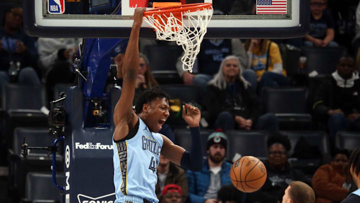 South Carolina basketball product GG Jackson with the Memphis Grizzlies