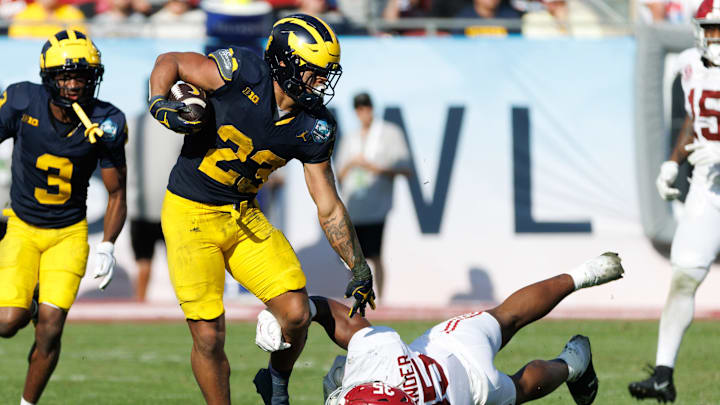  Michigan Wolverines running back Jordan Marshall (23) Mandatory Credit: Matt Pendleton-Imagn Images