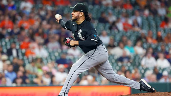 Sep 3, 2026; Houston, Texas, USA; Chicago White Sox starting pitcher Luis Castillo (58) pitches against the Houston Astros in the third inning at Daikin Park. Mandatory Credit: Thomas Shea-Imagn Images Sep 3, 2026; Houston, Texas, USA; Chicago White Sox starting pitcher Luis Castillo (58) pitches against the Houston Astros in the third inning at Daikin Park. Mandatory Credit: Thomas Shea-Imagn Images