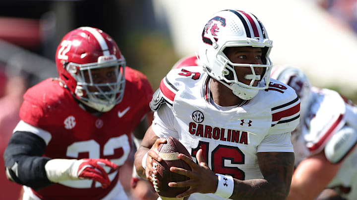 LaNorris Sellers, South Carolina Gamecocks, Alabama Crimson Tide