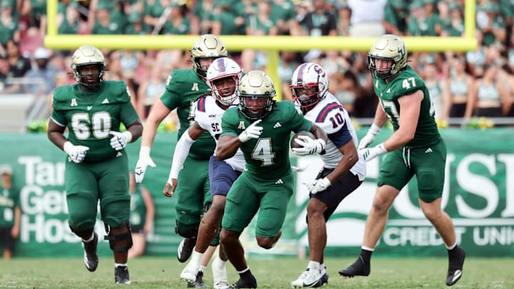 Running back Sam Franklin could be a key player for USF against North Texas