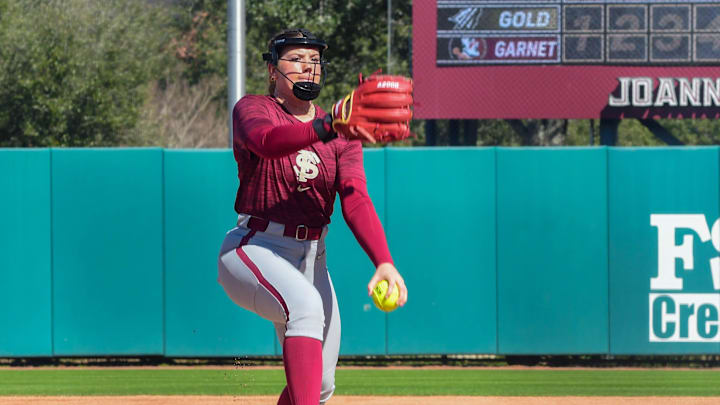 Florida State softball played its annual Garnet & Gold Scrimmage on Saturday, Feb. 3, 2024 at JoAnne Graf Field.