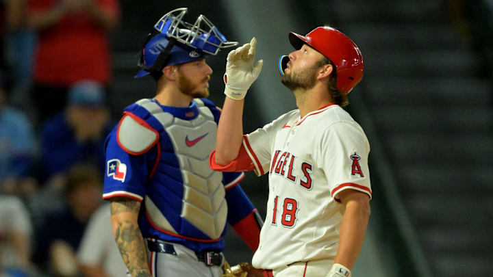Texas Rangers v Los Angeles Angels