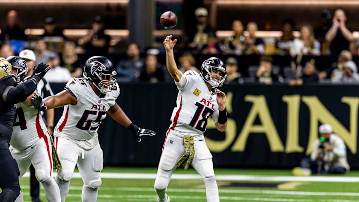 Atlanta Falcons quarterback Kirk Cousins