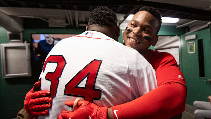 Devers y Ortiz comparten una gran amistad