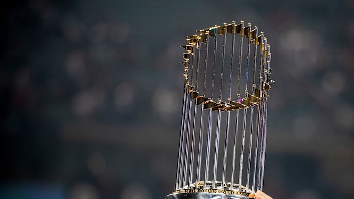 MLB World Series trophy