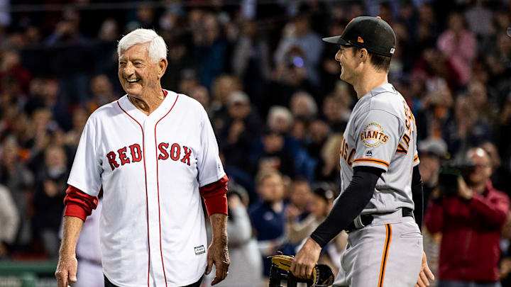 San Francisco Giants v Boston Red Sox