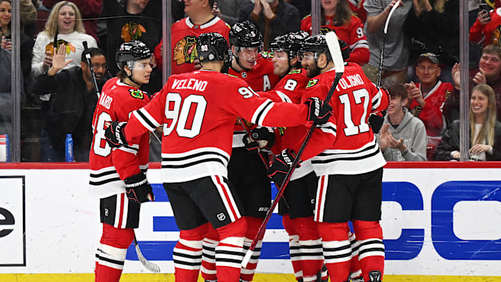 Vegas Golden Knights v Chicago Blackhawks