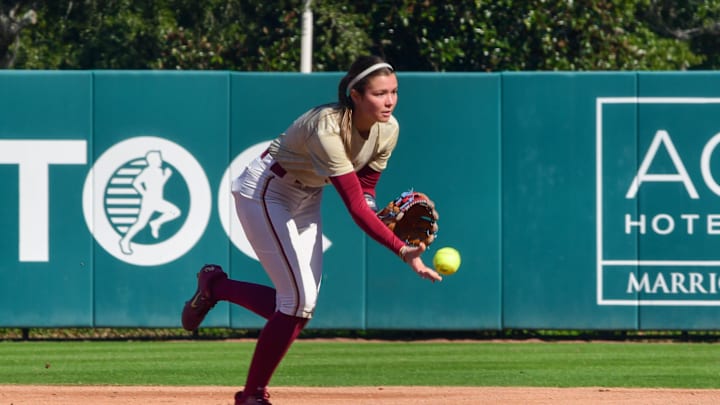 Florida State softball played its annual Garnet & Gold Scrimmage on Saturday, Feb. 3, 2024 at