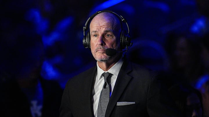 ESPN commentator Jay Bilas before the Kentucky-Auburn men's basketball game Saturday afternoon in Lexington, Kentucky March 1, 2025